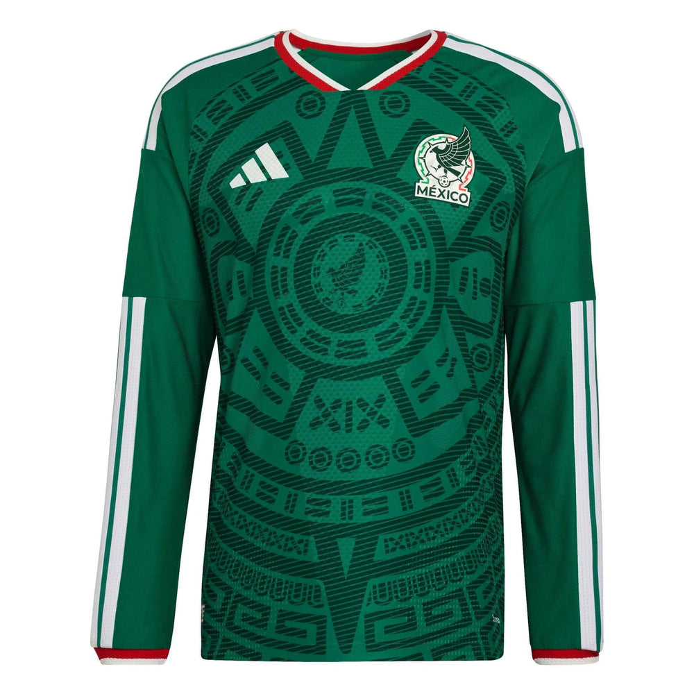 Mexico 2026  Men's Authentic Home Long-Sleeve Soccer Jersey