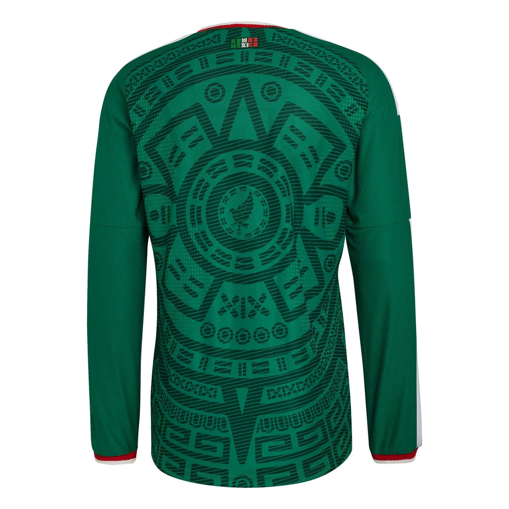 Mexico 2026  Men's Authentic Home Long-Sleeve Soccer Jersey