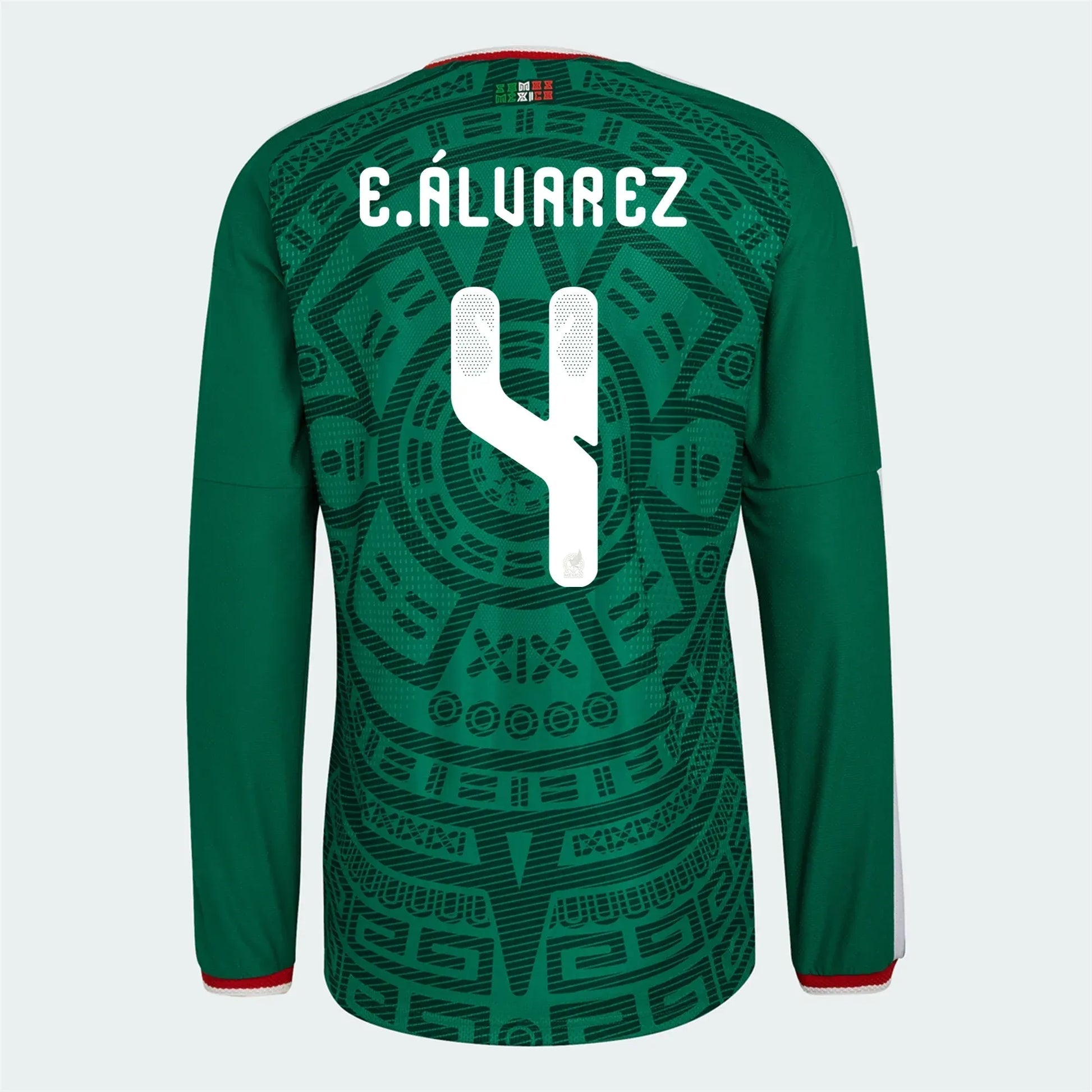 Mexico 2026  Men's Authentic Home Long-Sleeve Soccer Jersey