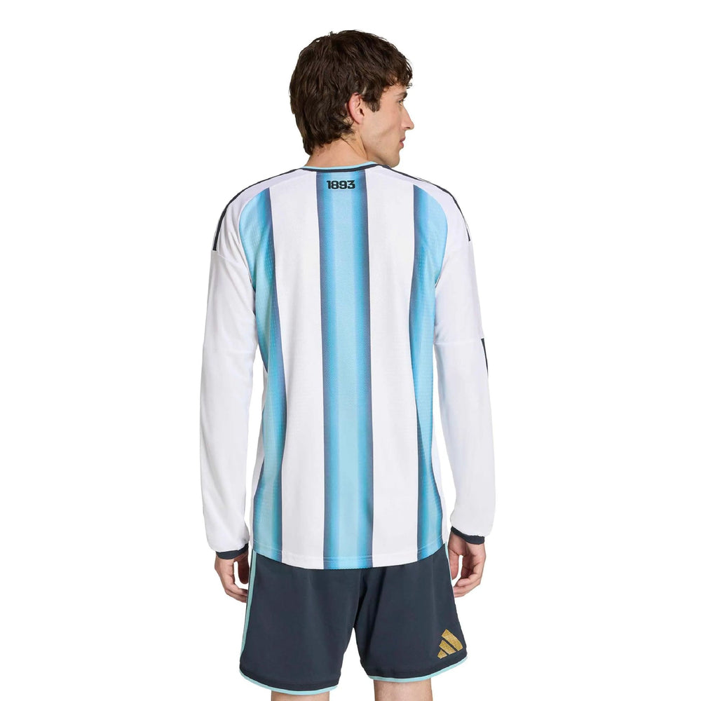 Argentina 2026  Men's Authentic Home Long-Sleeve Soccer Jersey