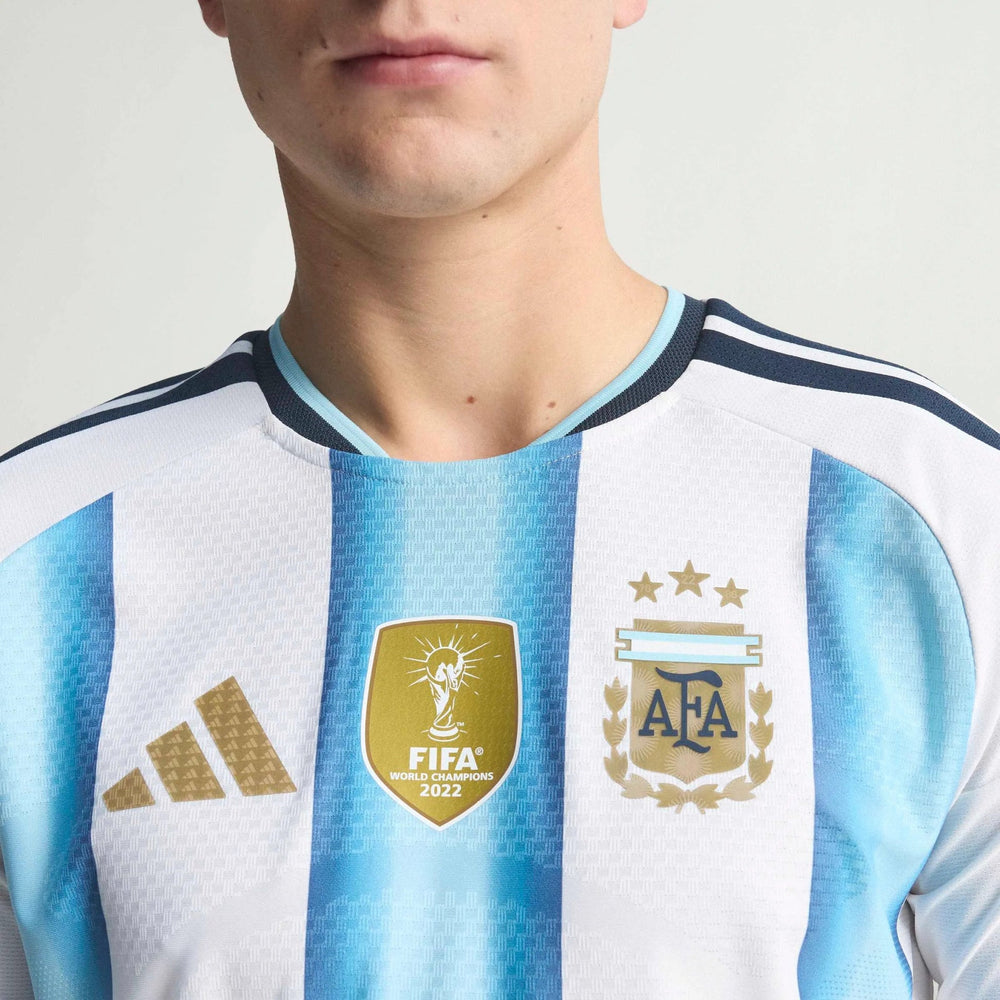 Argentina 2026  Men's Authentic Home Long-Sleeve Soccer Jersey