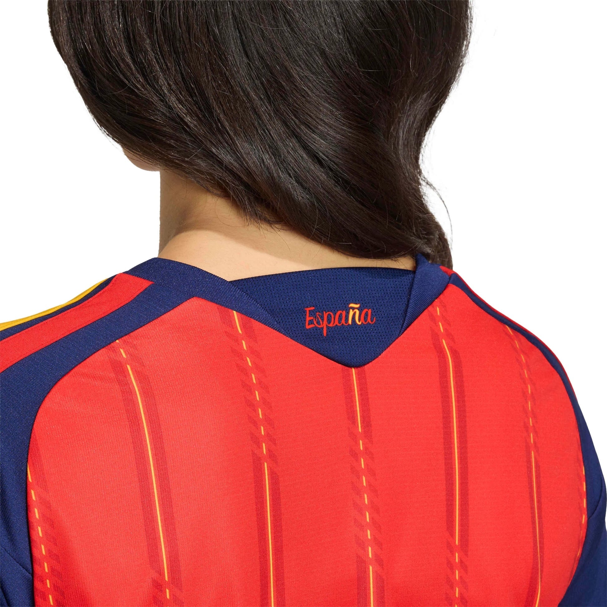 Spain 2026  Women's Stadium Home Cropped Soccer Jersey