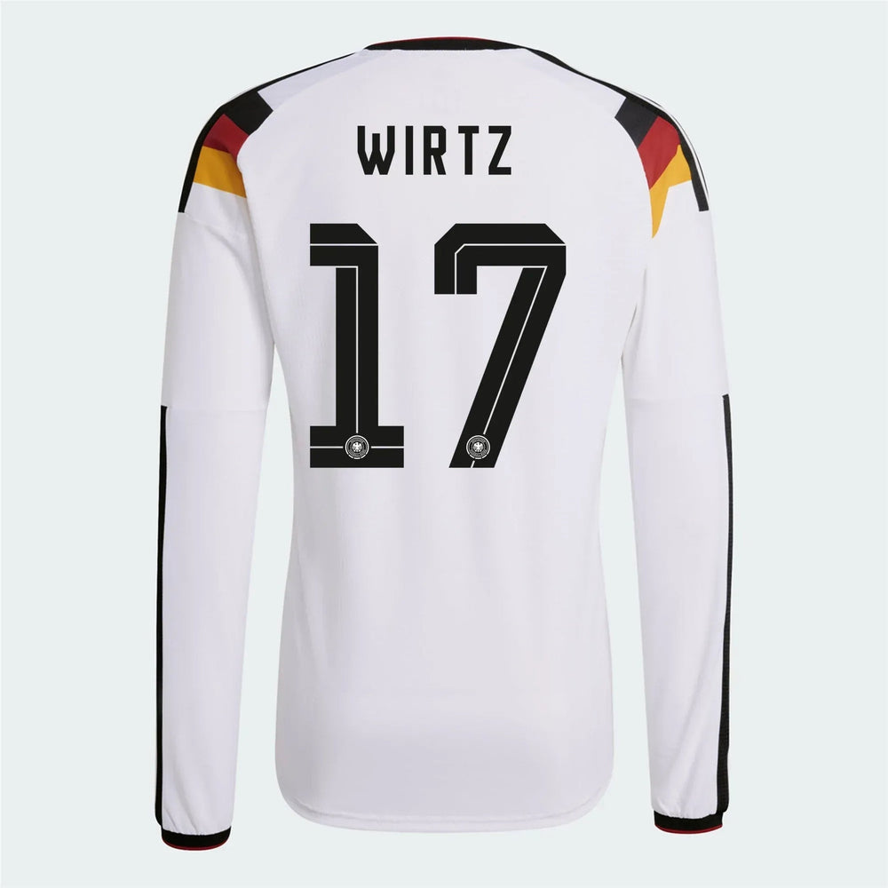 Germany 2026  Men's Authentic Home Long-Sleeve Soccer Jersey
