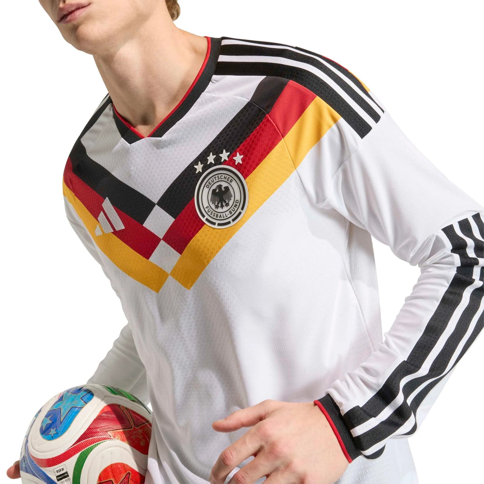 Germany 2026  Men's Authentic Home Long-Sleeve Soccer Jersey