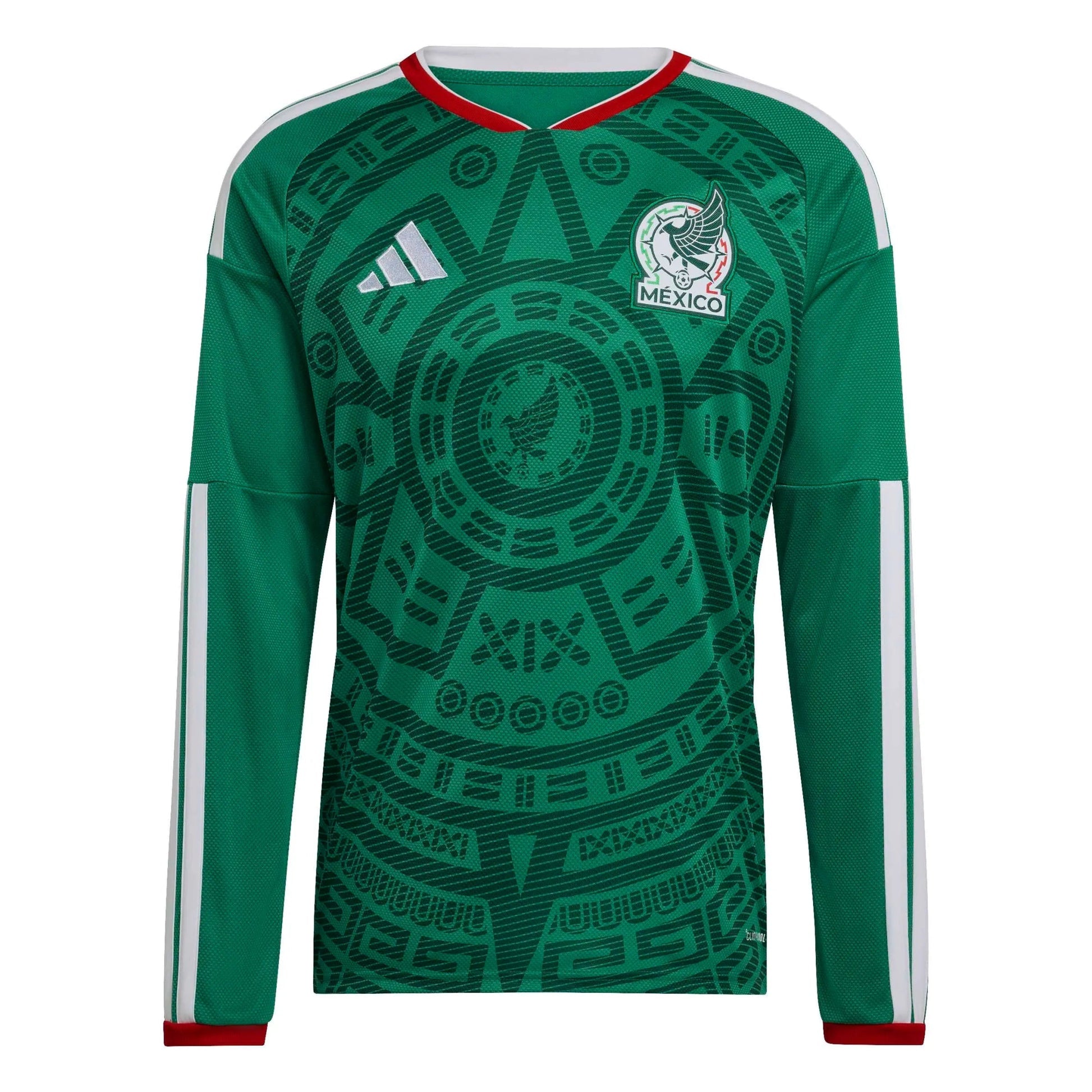 Mexico 2026  Men's Stadium Home Long-Sleeve Soccer Jersey