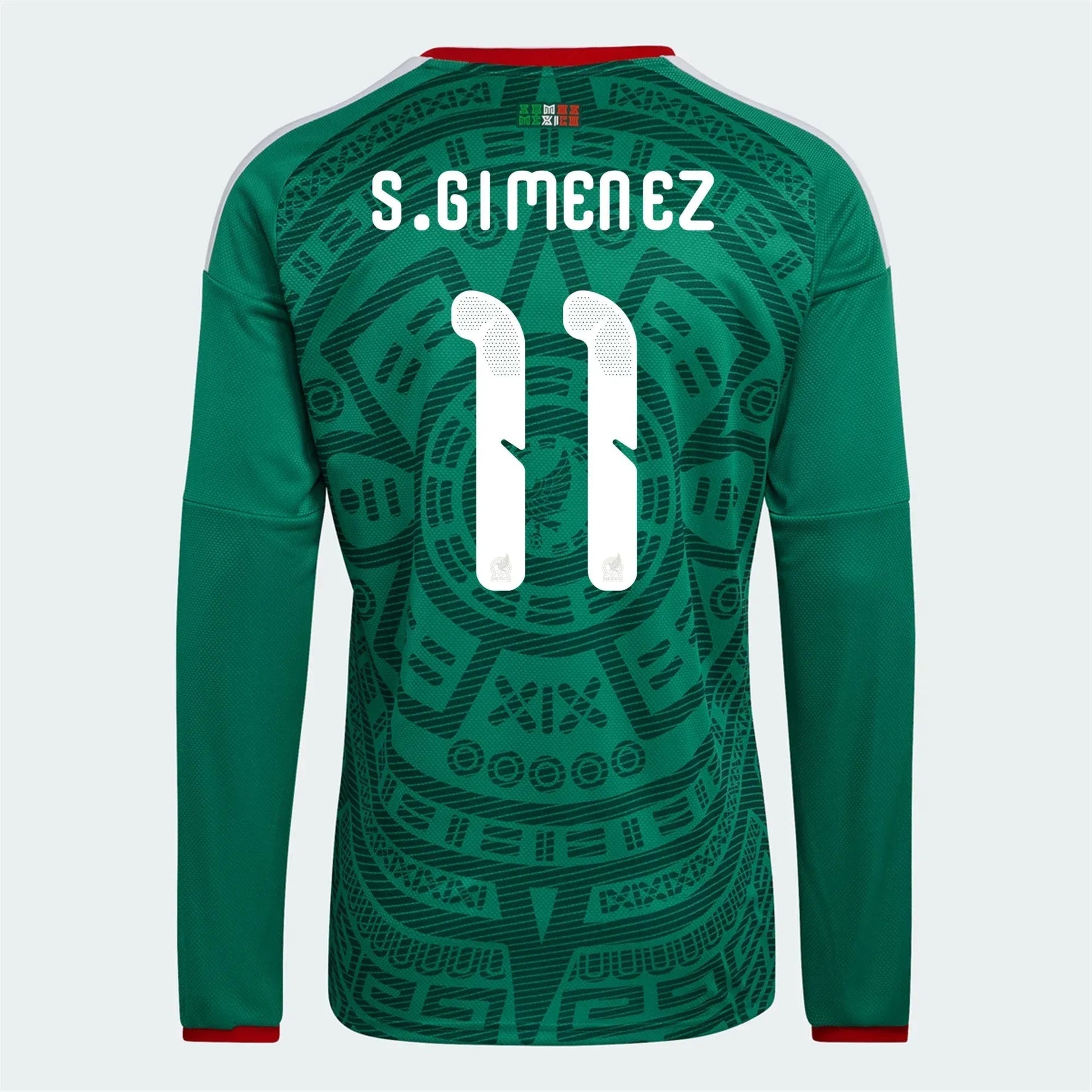 Mexico 2026  Men's Stadium Home Long-Sleeve Soccer Jersey