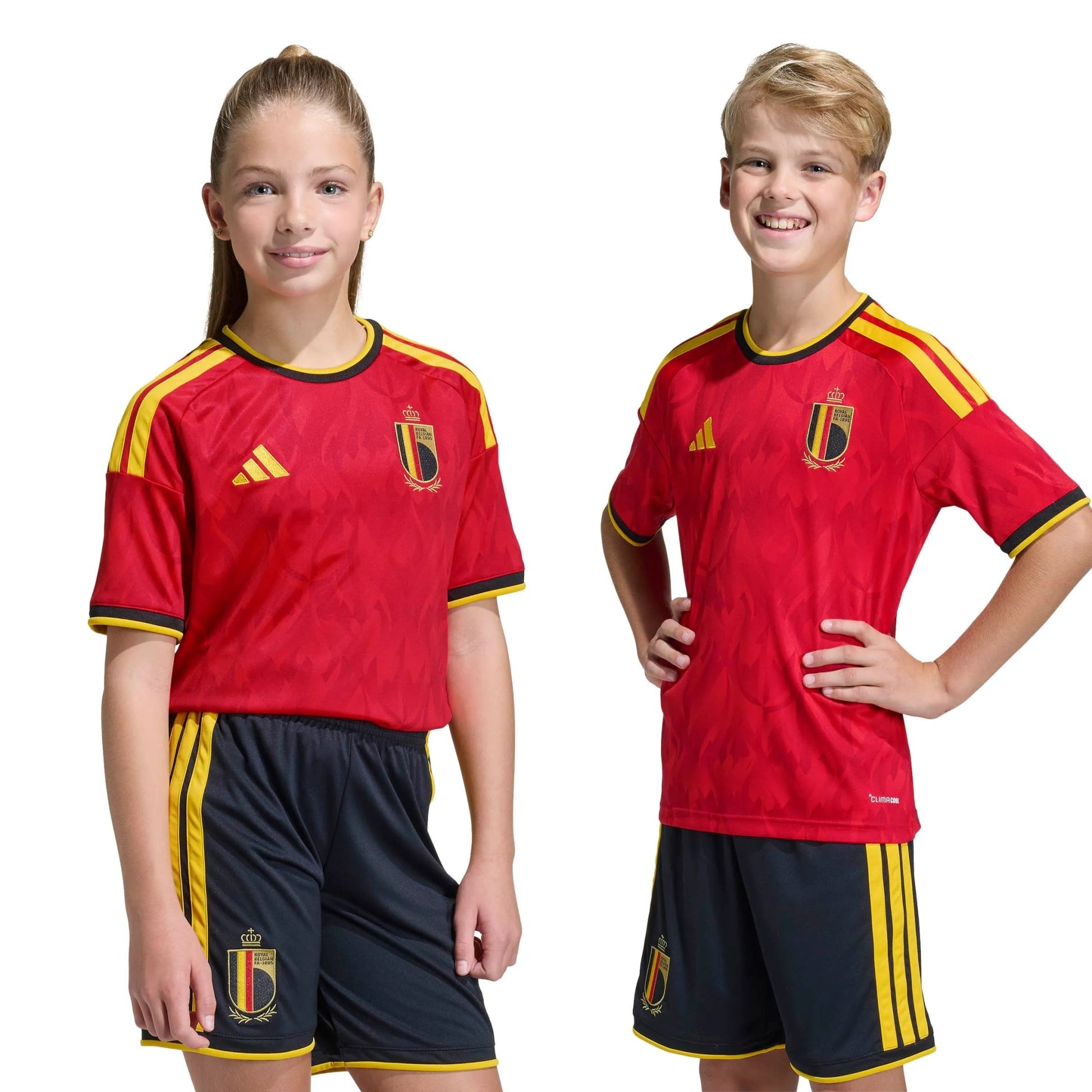 Belgium 2026  Youth Stadium Home Soccer Jersey