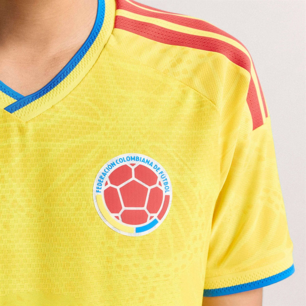 Colombia 2026  Men's Authentic Home Soccer Jersey