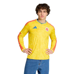Colombia 2026  Men's Stadium Home Long-Sleeve Soccer Jersey