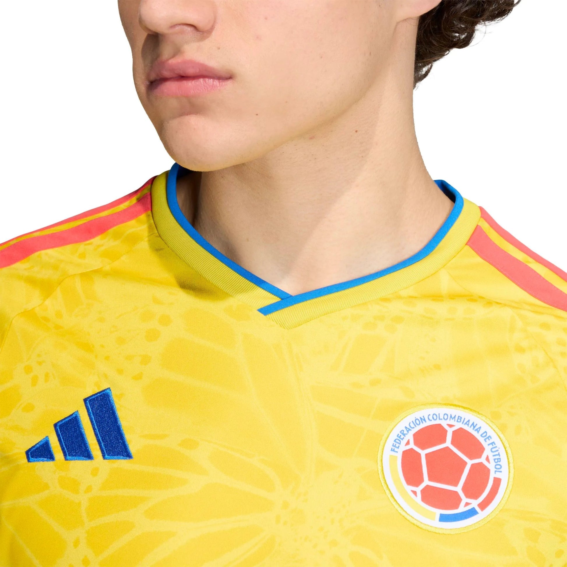 Colombia 2026  Men's Stadium Home Long-Sleeve Soccer Jersey
