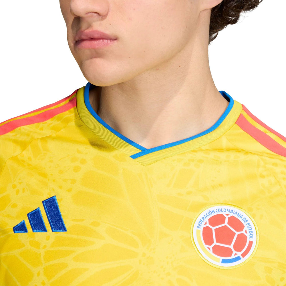 Colombia 2026  Men's Stadium Home Long-Sleeve Soccer Jersey