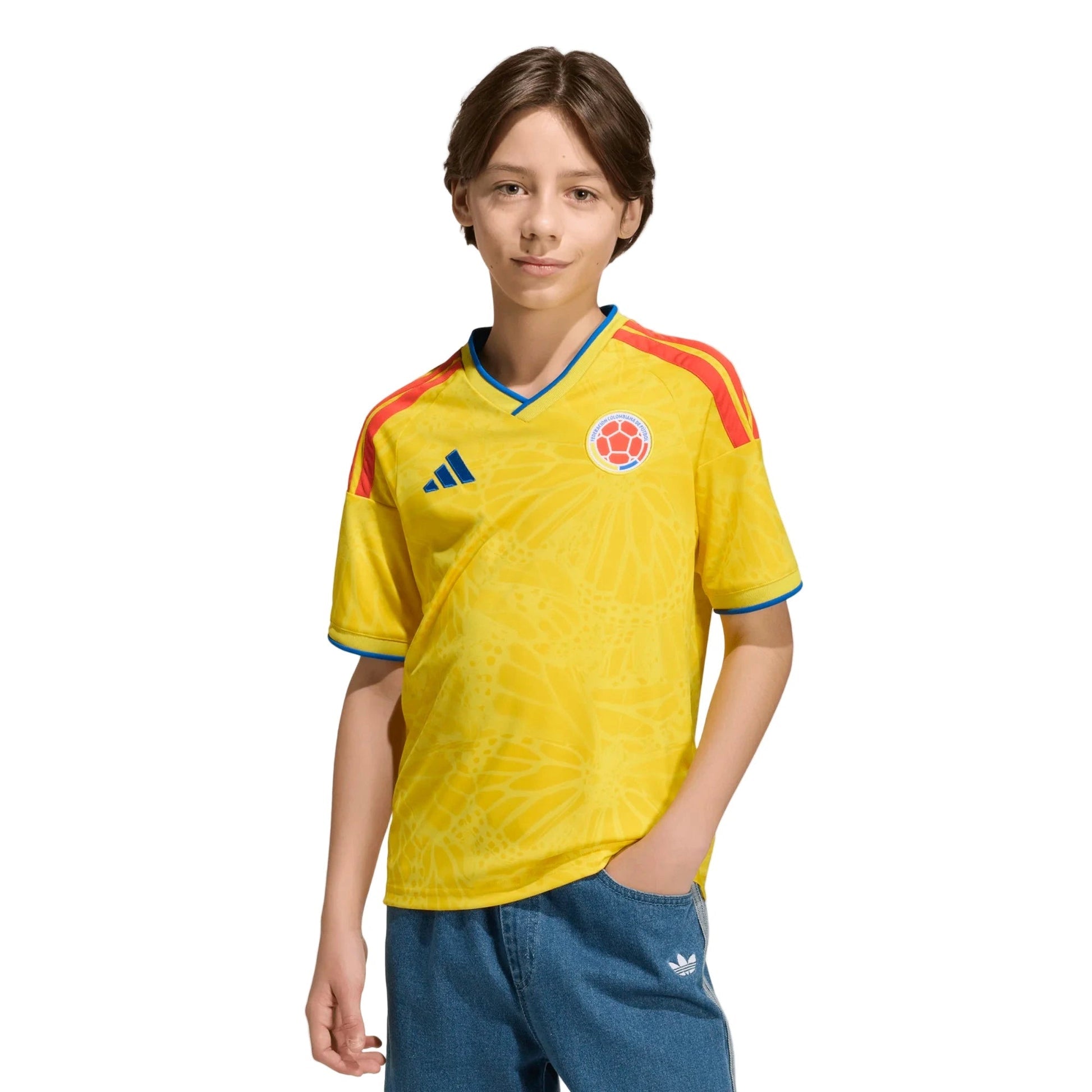 Colombia 2026  Youth Stadium Home Soccer Jersey