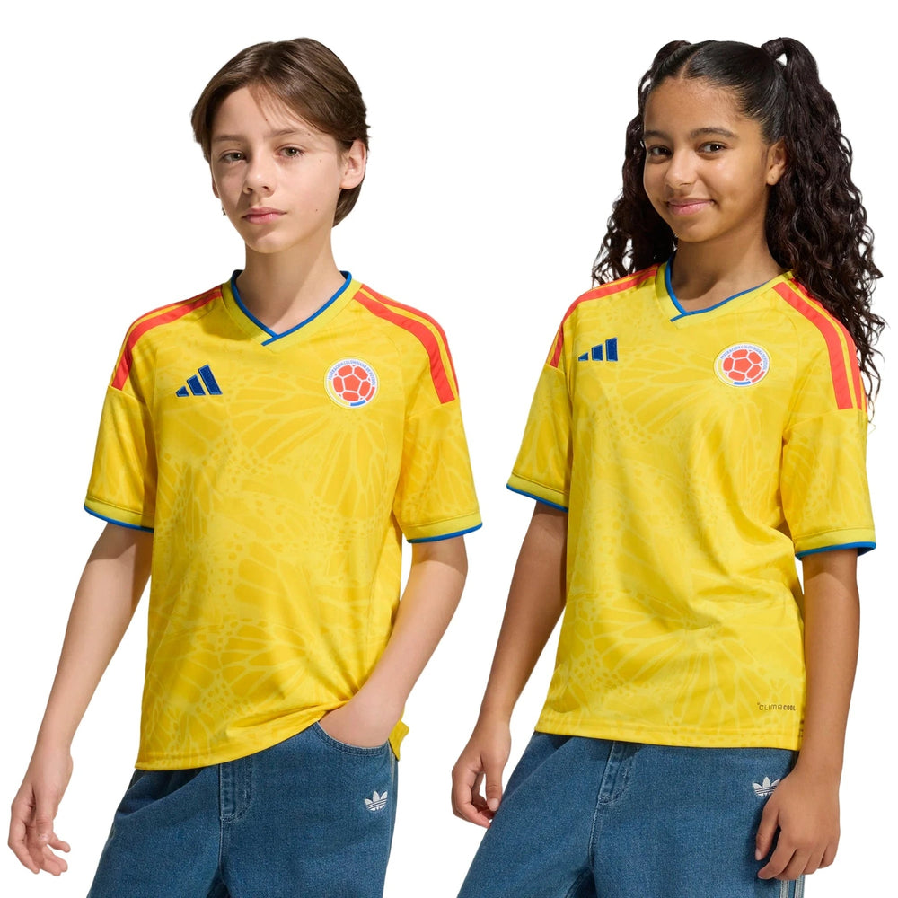 Colombia 2026  Youth Stadium Home Soccer Jersey