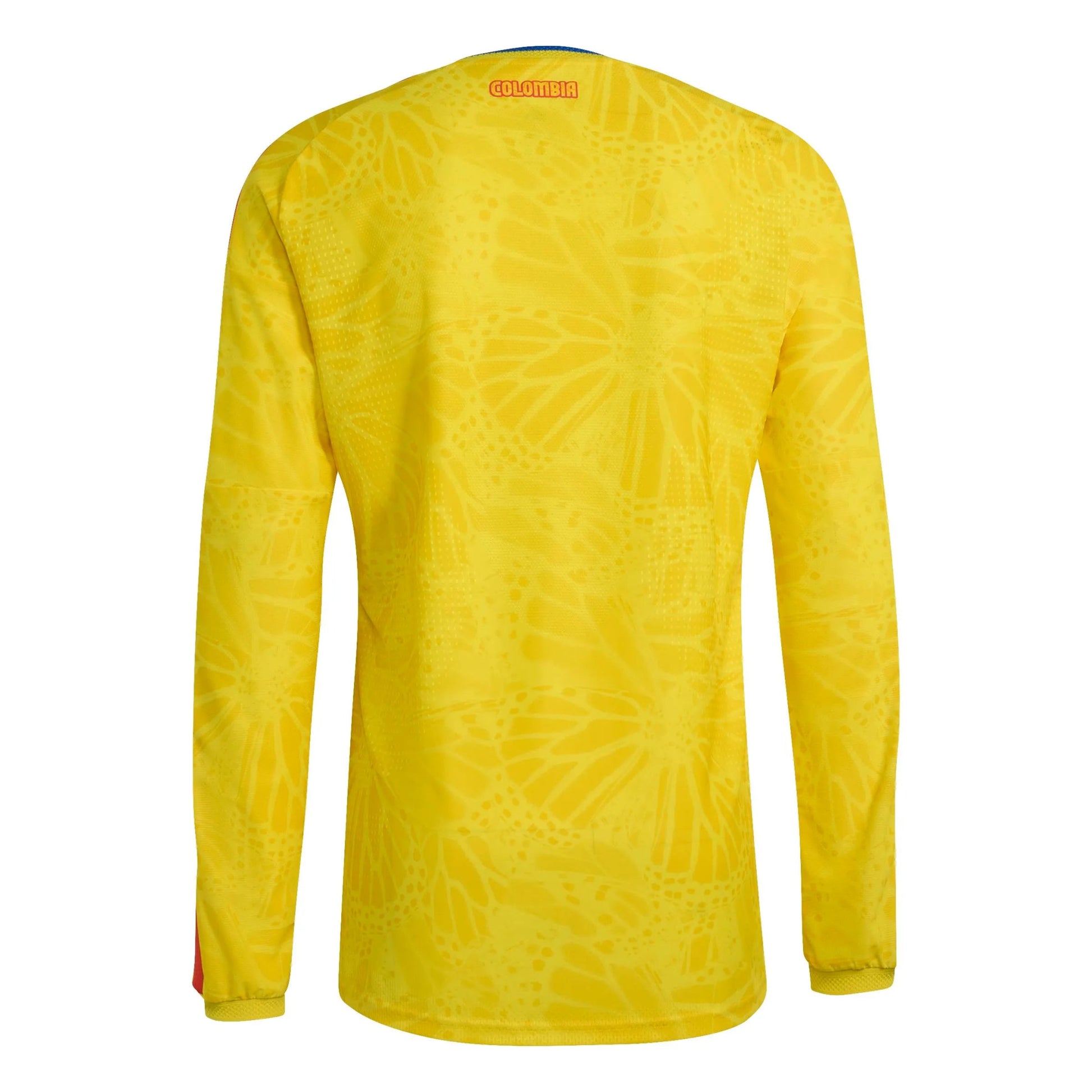 Colombia 2026  Men's Authentic Home Long-Sleeve Soccer Jersey