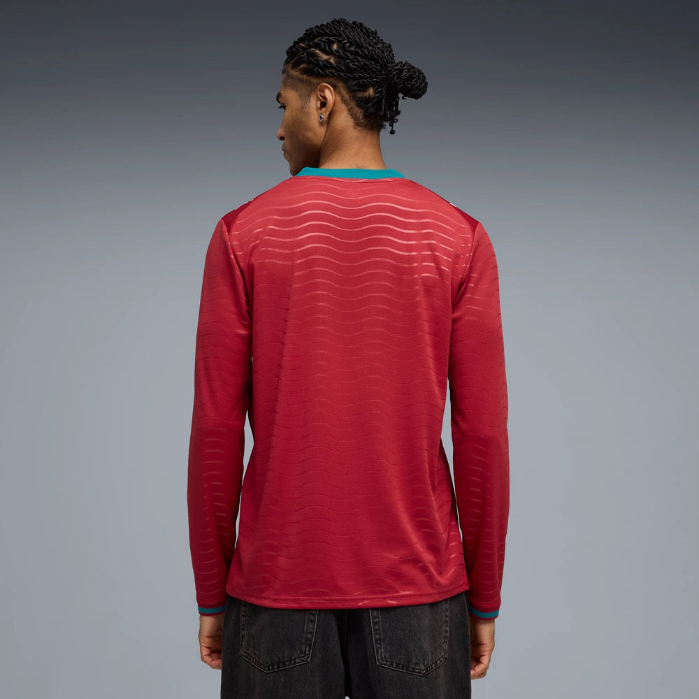 Portugal 2026  Men's Stadium Home Long-Sleeve Soccer Jersey