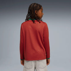 Portugal 2026  Youth Stadium Home Long-Sleeve Jersey