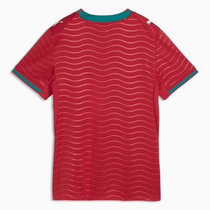 2026 Portugal Women's Stadium Home Soccer Jersey Club Red-Green Lagoon