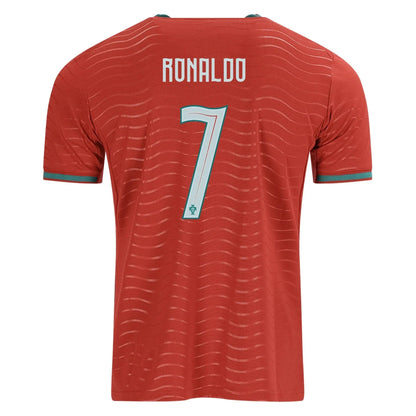 2026 Portugal Women's Stadium Home Soccer Jersey Club Red-Green Lagoon