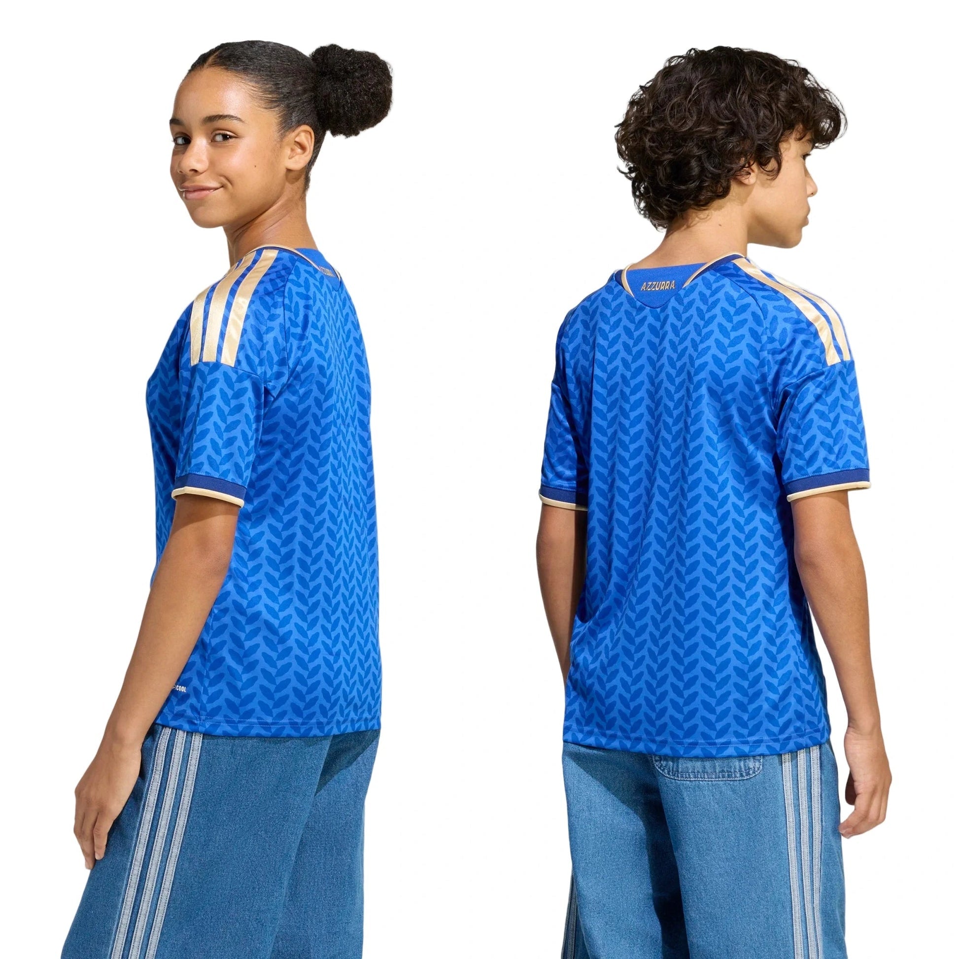 Italy 2026  Youth Stadium Home Soccer Jersey