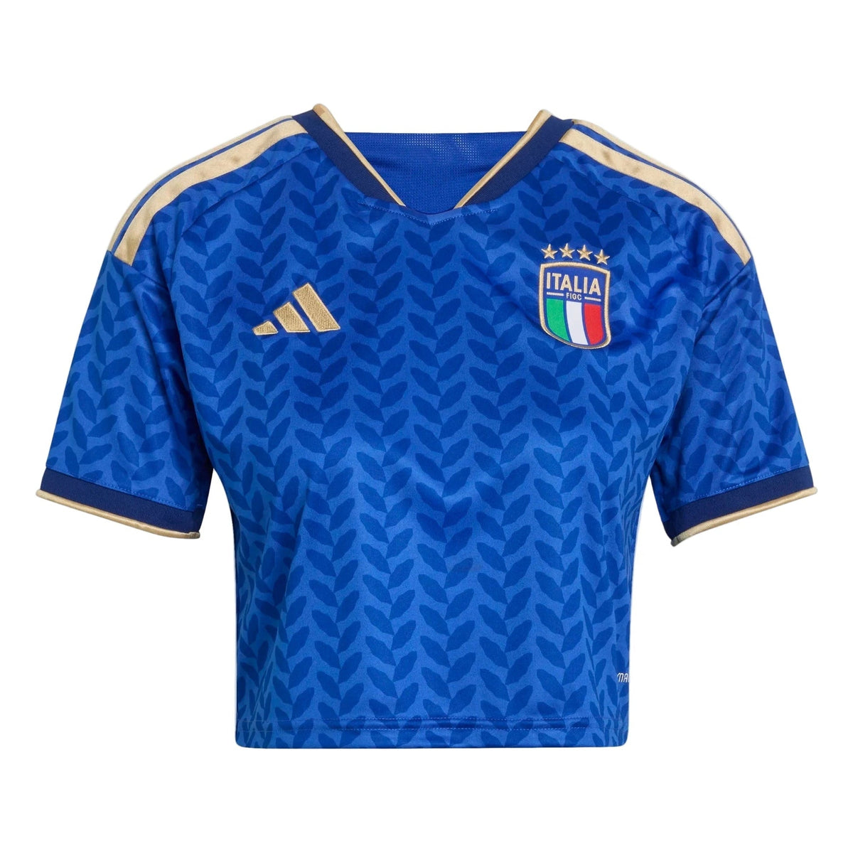 Italy 2026  Women's Stadium Home Cropped Soccer Jersey