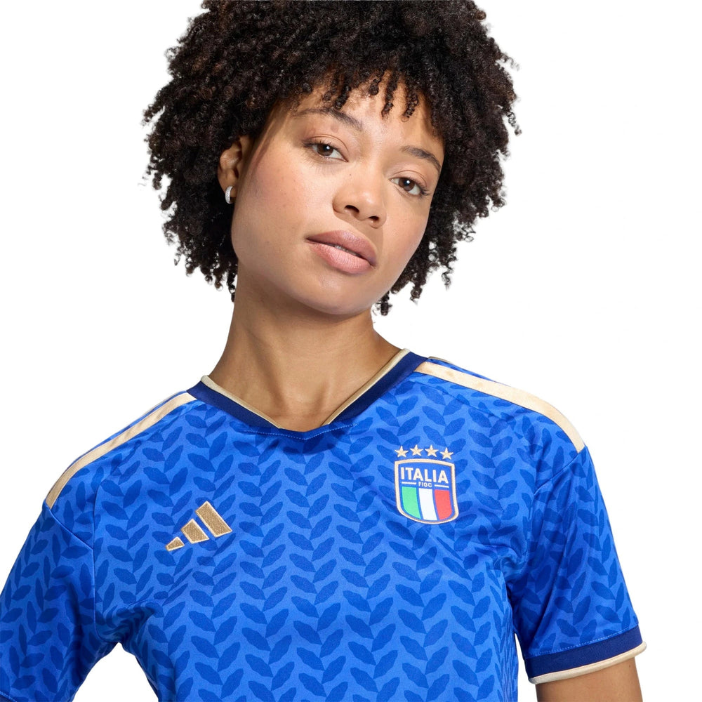 Italy 2026  Women's Stadium Home Cropped Soccer Jersey