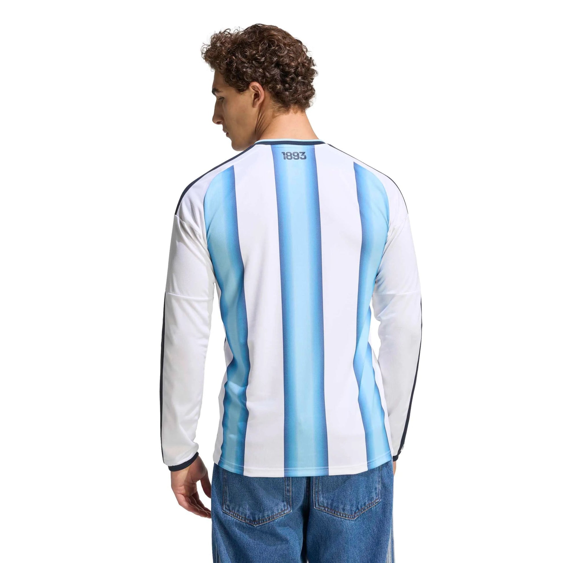 Argentina 2026  Men's Stadium Home Long-Sleeve Soccer Jersey