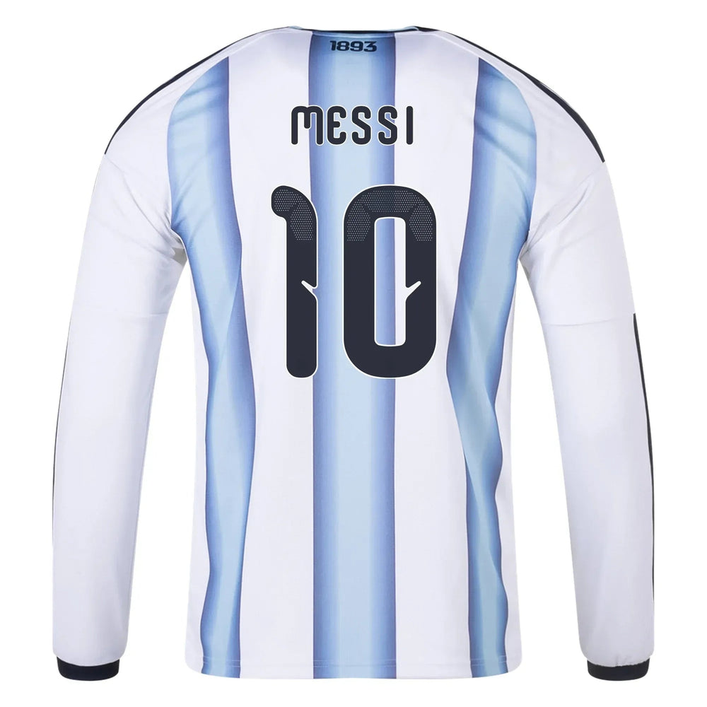 Argentina 2026  Men's Stadium Home Long-Sleeve Soccer Jersey