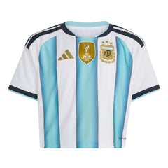 Argentina 2026  Women's Stadium Home Cropped Soccer Jersey