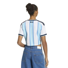 Argentina 2026  Women's Stadium Home Cropped Soccer Jersey
