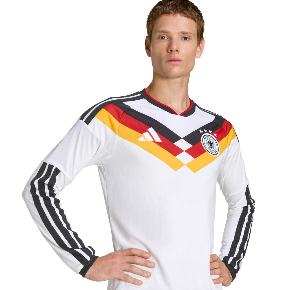 Germany 2026  Men's Stadium Home Long-Sleeve Soccer Jersey