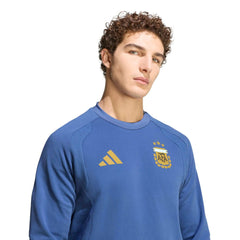 Argentina 2026  Men's Tiro Travel Crewneck Sweatshirt