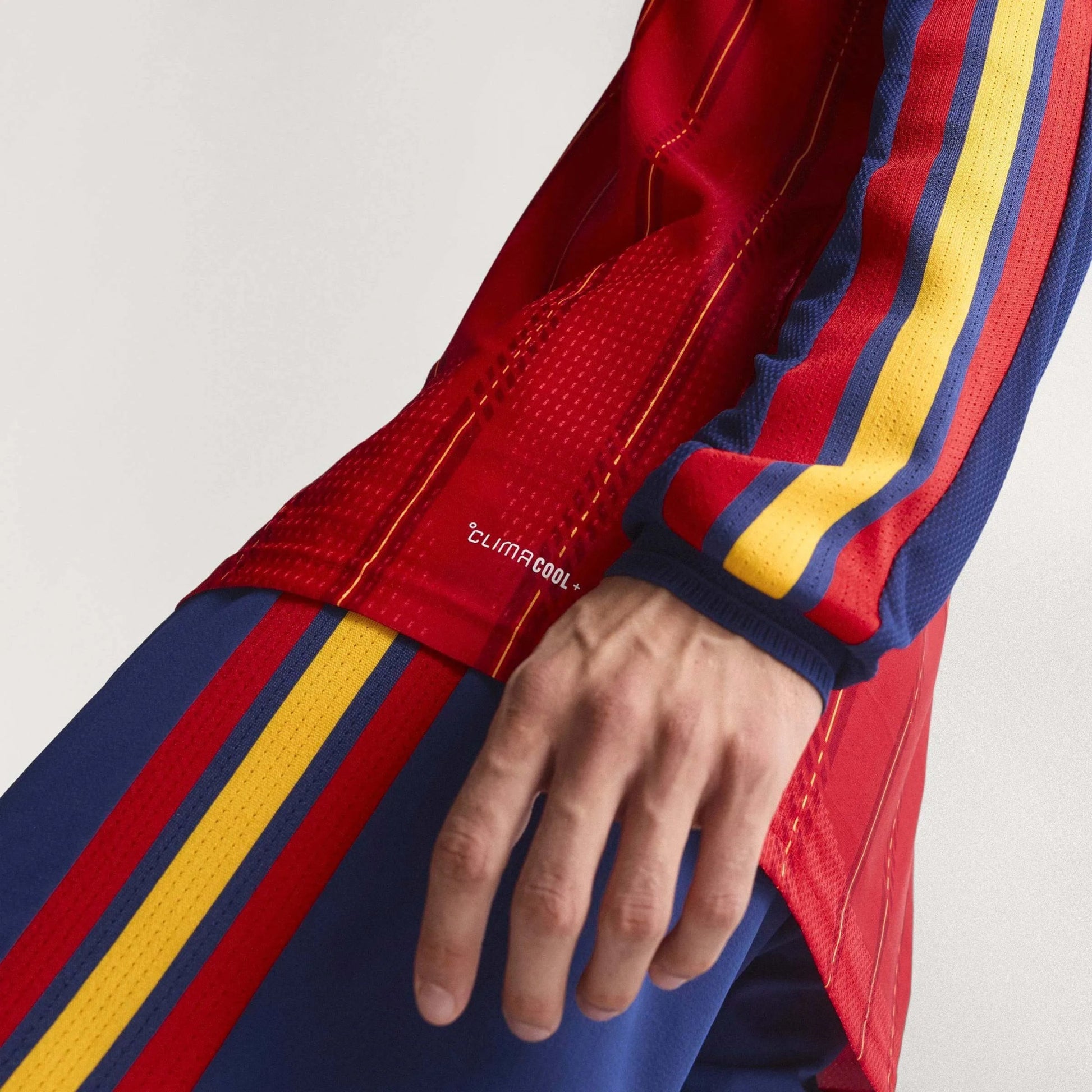 Spain 2026  Men's Authentic Home Long-Sleeve Soccer Jersey