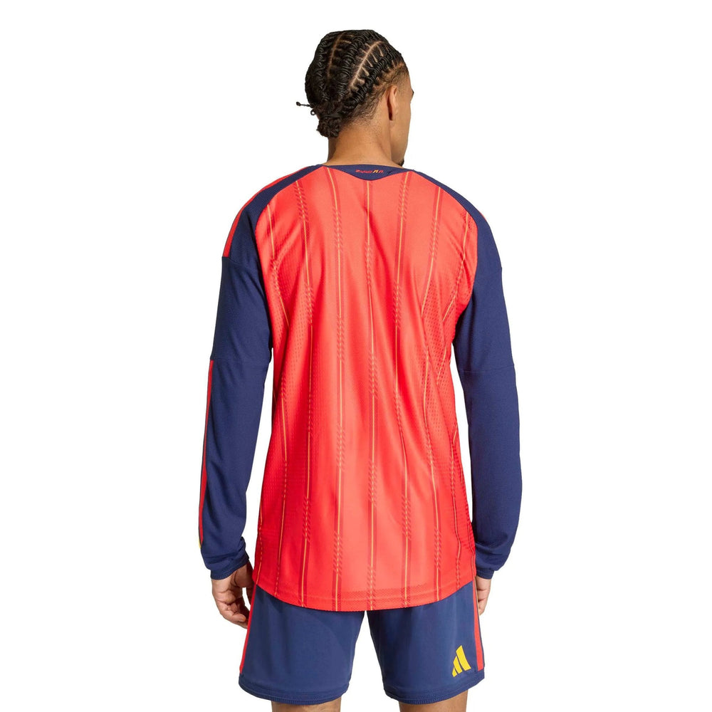 Spain 2026  Men's Authentic Home Long-Sleeve Soccer Jersey