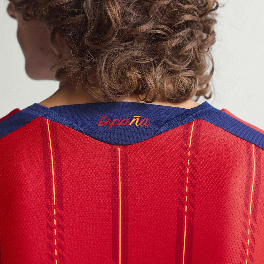 Spain 2026  Men's Authentic Home Long-Sleeve Soccer Jersey
