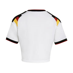 Germany 2026  Women's Stadium Home Cropped Soccer Jersey