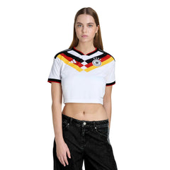 Germany 2026  Women's Stadium Home Cropped Soccer Jersey