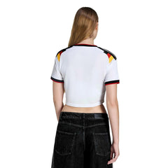 Germany 2026  Women's Stadium Home Cropped Soccer Jersey