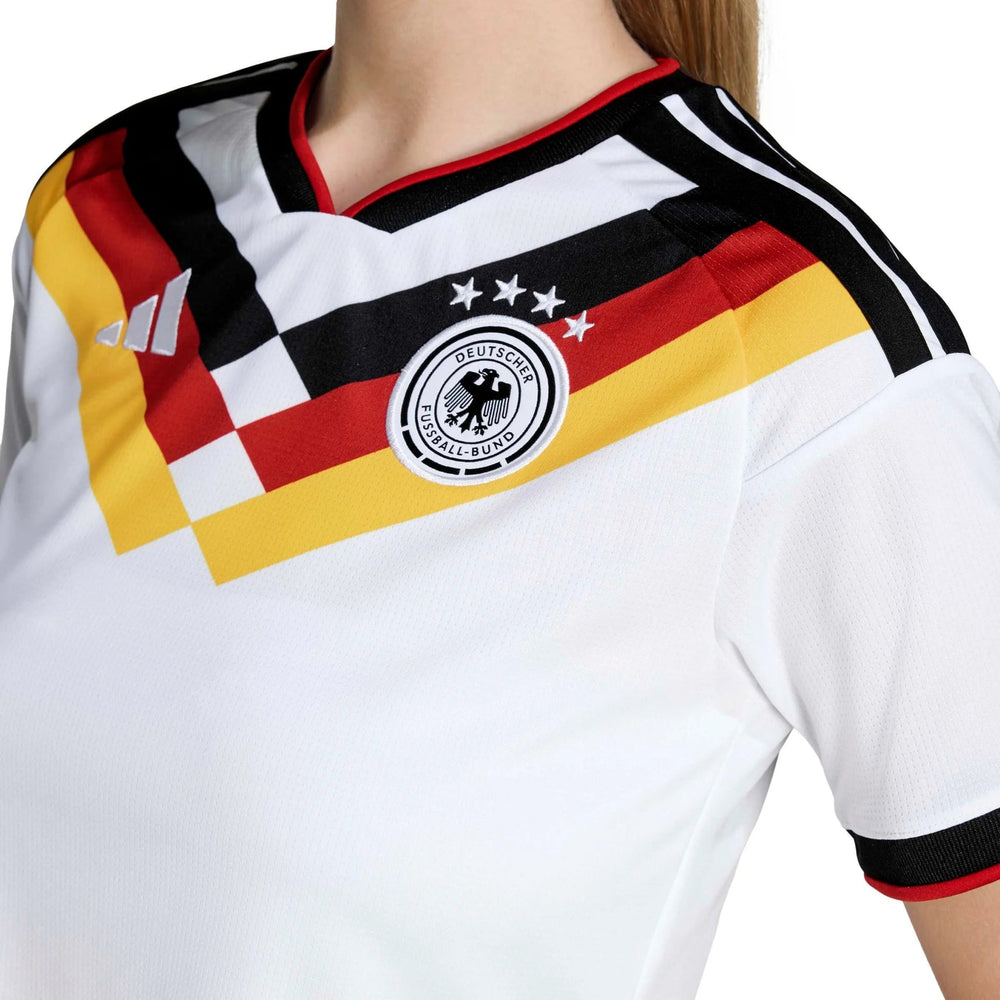 Germany 2026  Women's Stadium Home Cropped Soccer Jersey