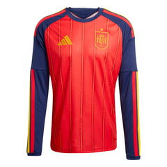 Spain 2026  Men's Stadium Home Long-Sleeve Soccer Jersey