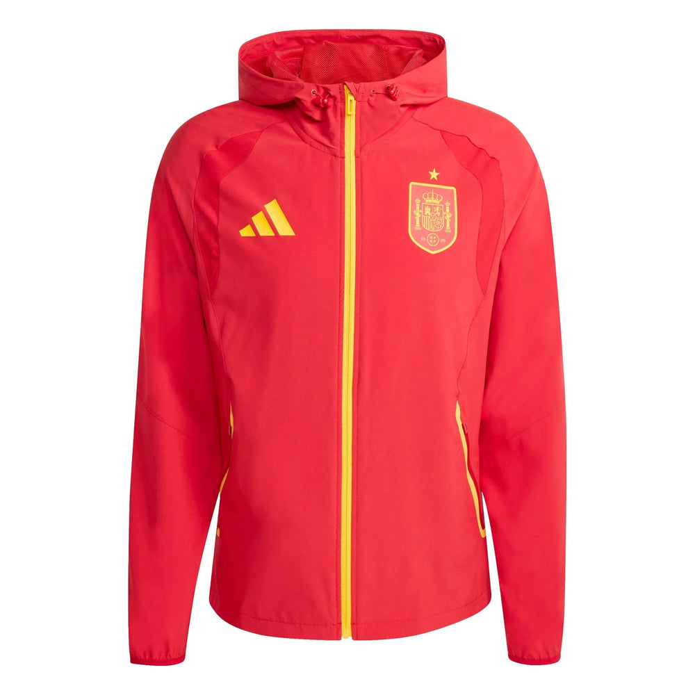 Spain 2026  Men's Tiro Travel Full Zip Windbreaker