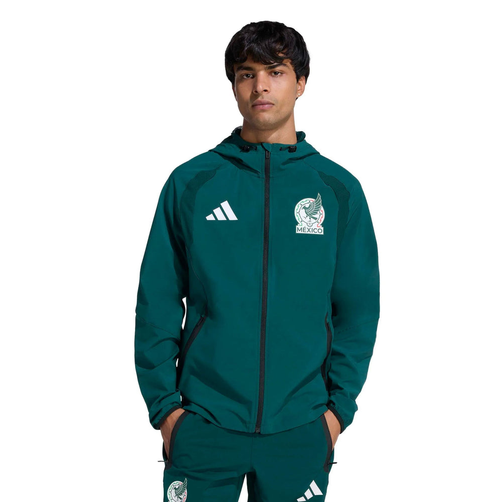 Mexico 2026  Men's Tiro Travel Full Zip Windbreaker