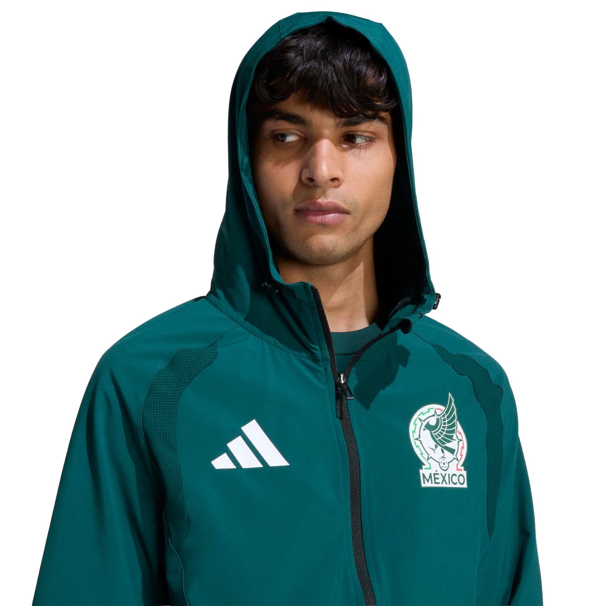 Mexico 2026  Men's Tiro Travel Full Zip Windbreaker