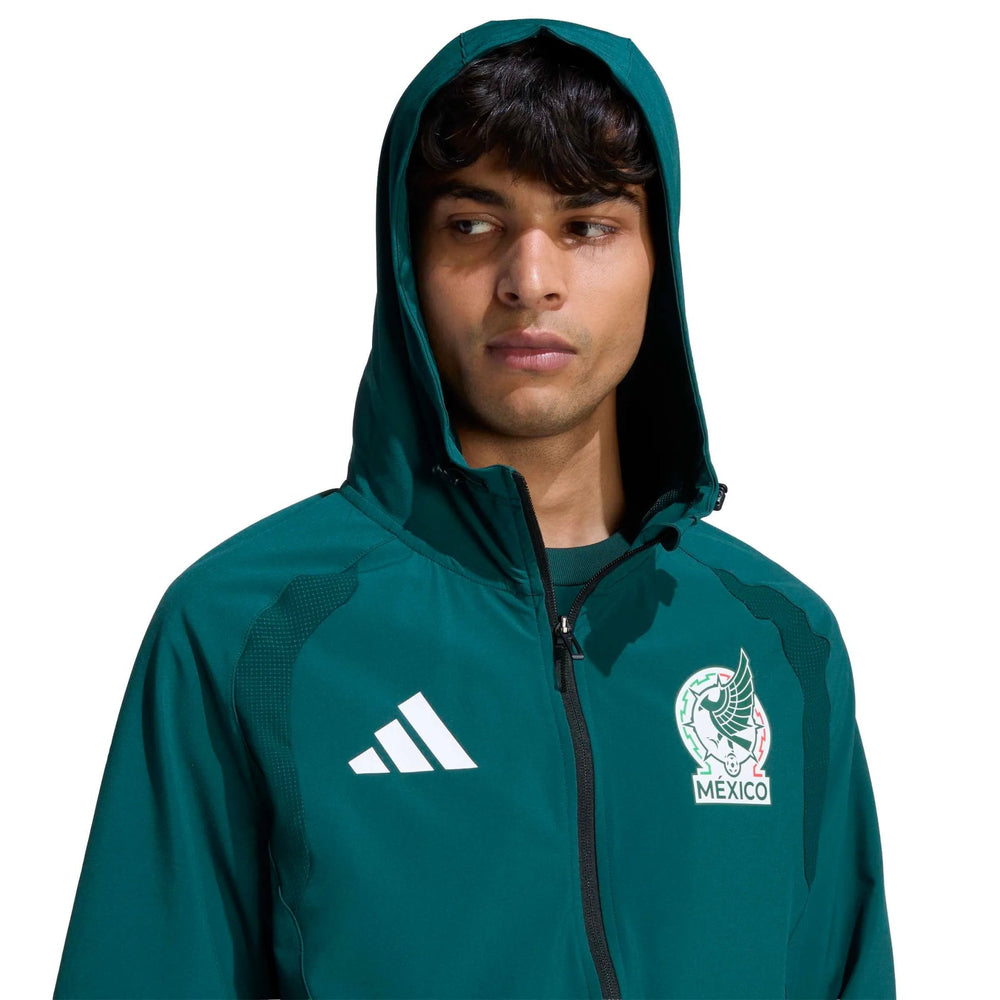 Mexico 2026  Men's Tiro Travel Full Zip Windbreaker