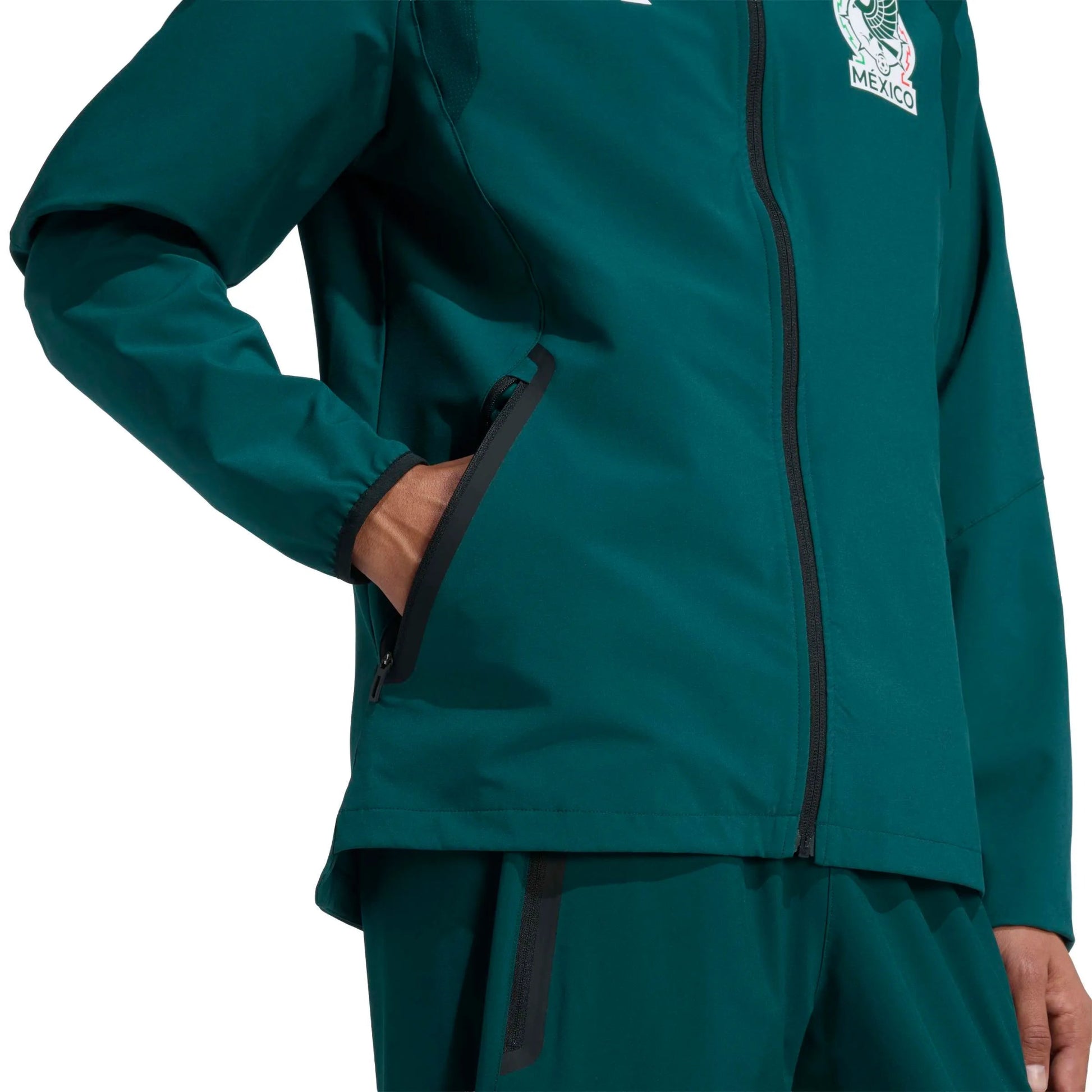 Mexico 2026  Men's Tiro Travel Full Zip Windbreaker