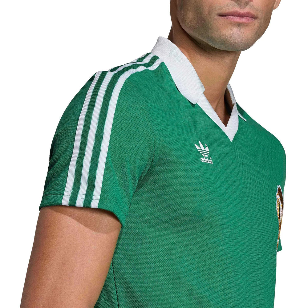 Mexico 1986  Men's Retro Stadium Home Soccer Jersey