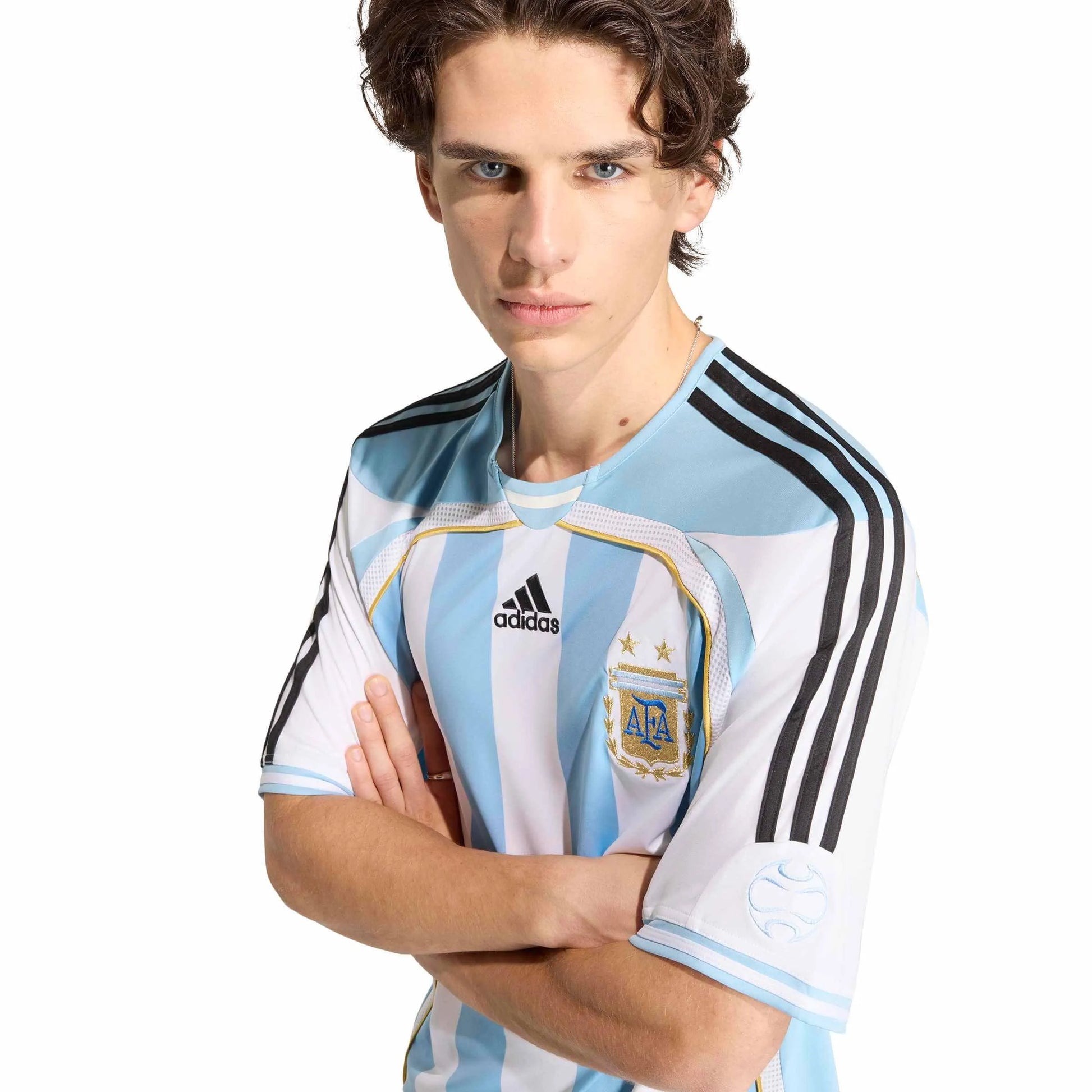 Argentina 2006  Men's Retro Stadium Home Soccer Jersey