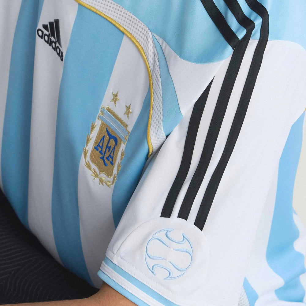 Argentina 2006  Men's Retro Stadium Home Soccer Jersey