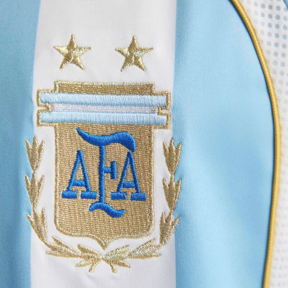 Argentina 2006  Men's Retro Stadium Home Messi #19 Soccer Jersey