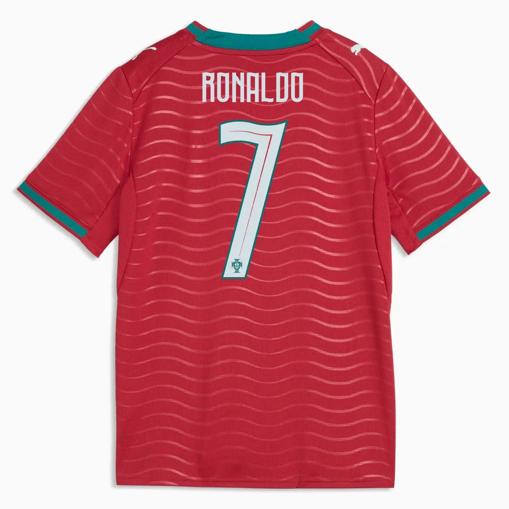 Portugal 2026  Youth Stadium Home Ronaldo #7 Soccer Jersey
