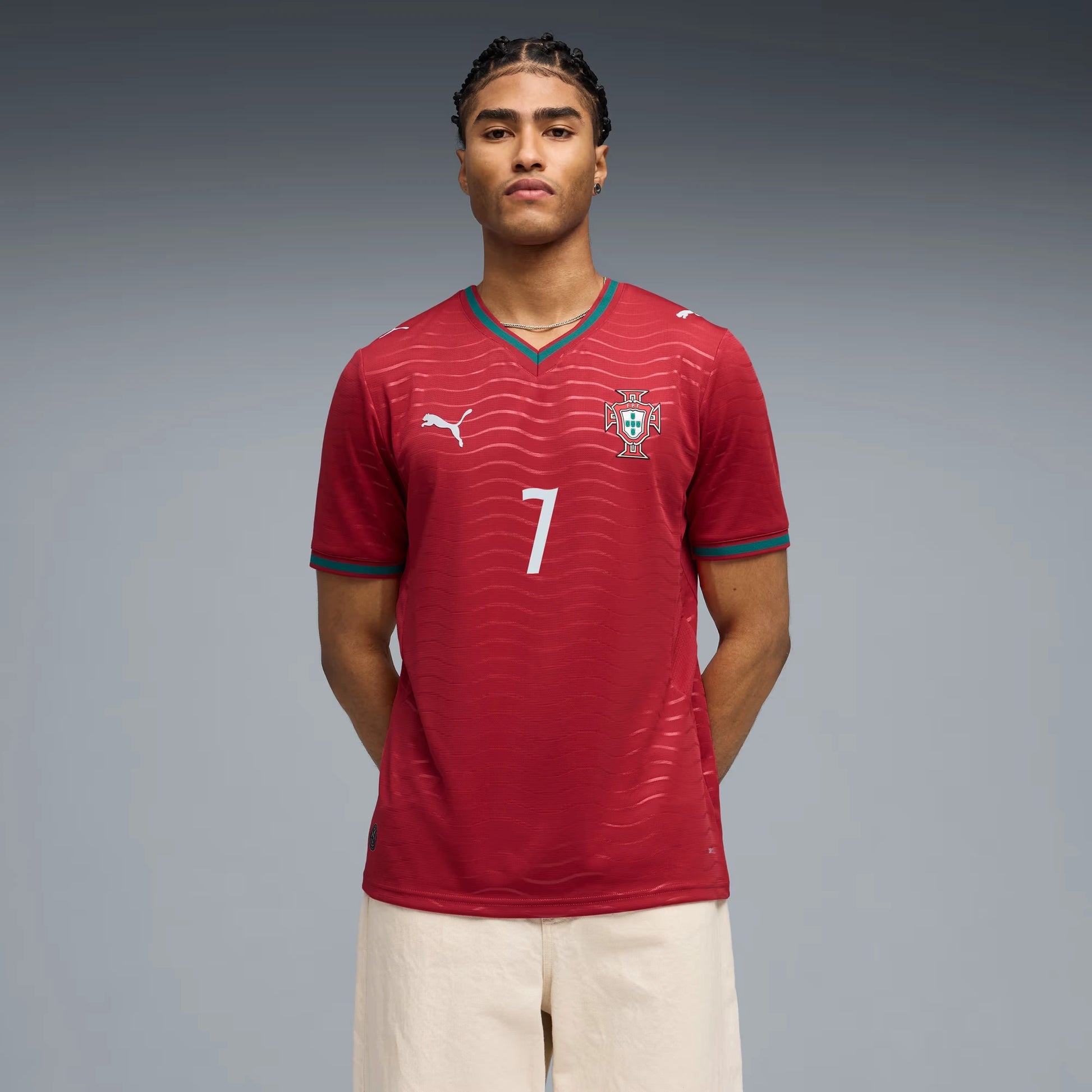 Portugal 2026  Men's Stadium Home Ronaldo #7 Soccer Jersey